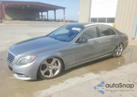 2015 Mercedes-Benz S 550 из США, поврежденный, VIN WDDUG8CB2FA146112